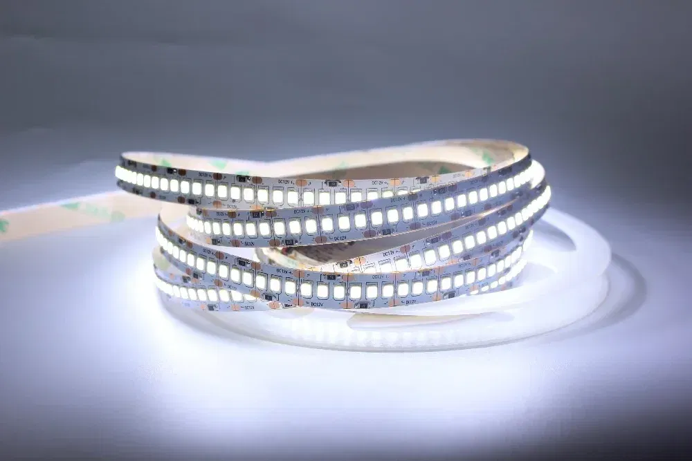 Emitting Color: WHITE, Color: PURPLE - 1/2/3/4/5M 12V IP20 Non waterproof 2835 LED Strip 240 led Flexible light tape showcase led more bright LED strip white warm