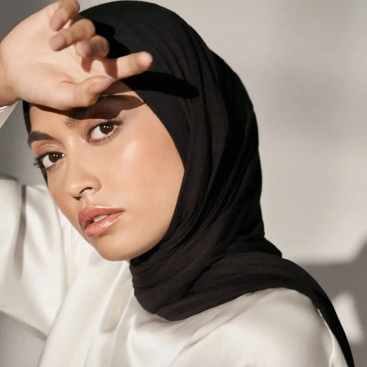 Color: Desert Camouflage - 29Colors Cheap Jersey Hijab Scarf Solid Muslim Long Scarves Turban Shawl Elastic Cotton Arab Headscarf Head Wraps Saudi Hijabs