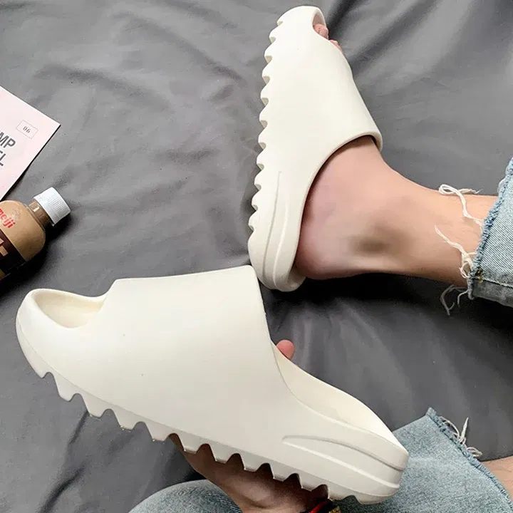 Color: SKY BLUE, Shoe Size: 35, Ships From: CHINA - Goosecret Men EVA Platform Cloud Slippers Soft Sole Sandals Non-Slips Bedroom Slides Male Cozy Home Shoes Soft Sole Beach Slides