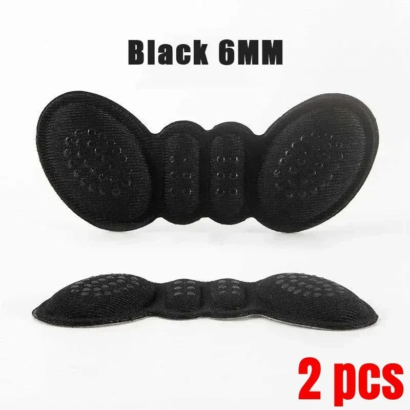 Color: black, Ships From: CHINA - 2/4/6PCS Women Insoles Shoes High Heel Pad Adjust Size Adhesive Heels Pads Liner Grips Protector Sticker Pain Relief Foot Care