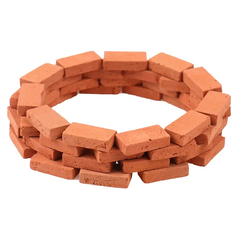 50PCS 1/16 Dollhouse miniature simulation brick diy sand table landscape scenery clay Scenery Buildings Toys