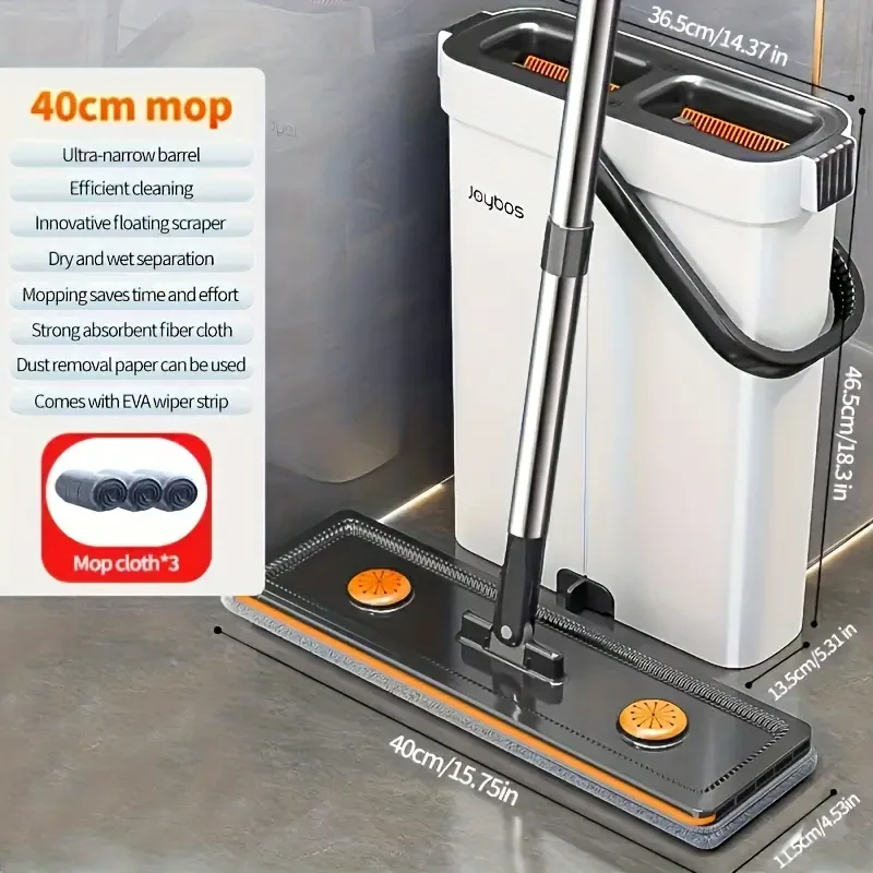 Easy Wring 2-in-1 Mop and Bucket Set