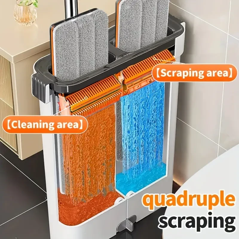 Easy Wring 2-in-1 Mop and Bucket Set