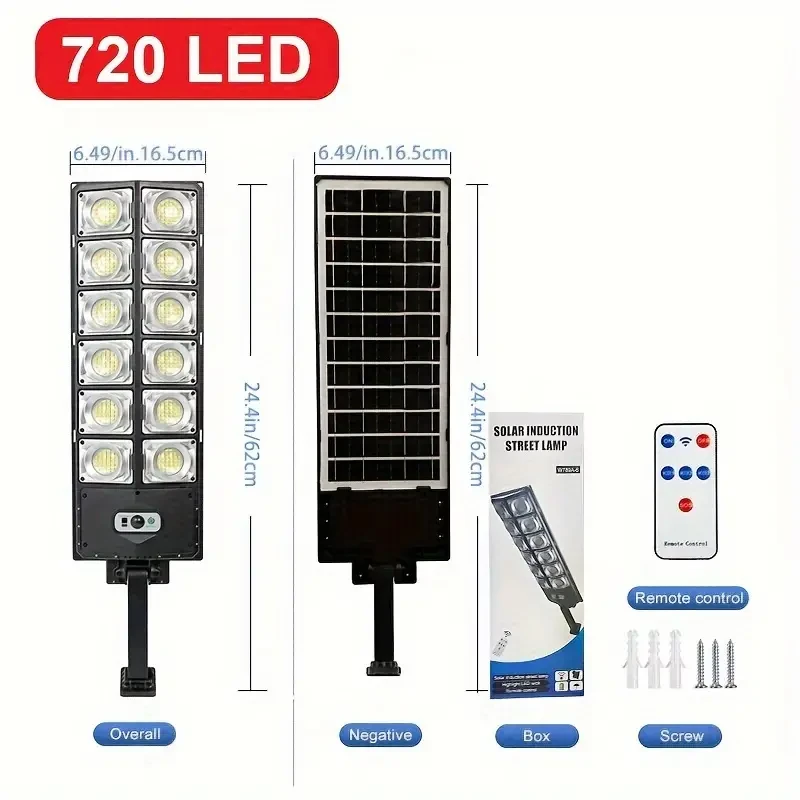 7700LM Solar LED Outdoor Light