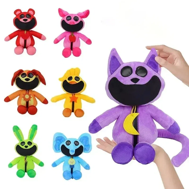 Color: Olive - Smiling Critters Plush Toys Catnap Dogday Stuffed Dolls Cartoon Aminal Game Peripherals Plush Toys Kids Birthday Christmas Gifts