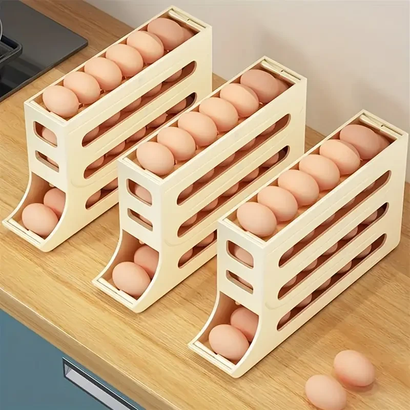 Smart Refrigerator Egg Organizer