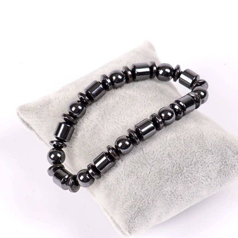 Weight Loss Black Stone Magnetic Therapy Bracelet - Stylish Magnetic Slimming Accessory