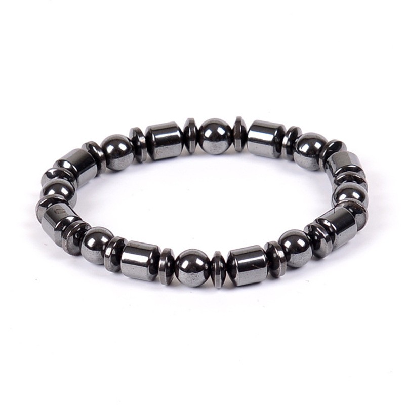 Weight Loss Black Stone Magnetic Therapy Bracelet - Stylish Magnetic Slimming Accessory