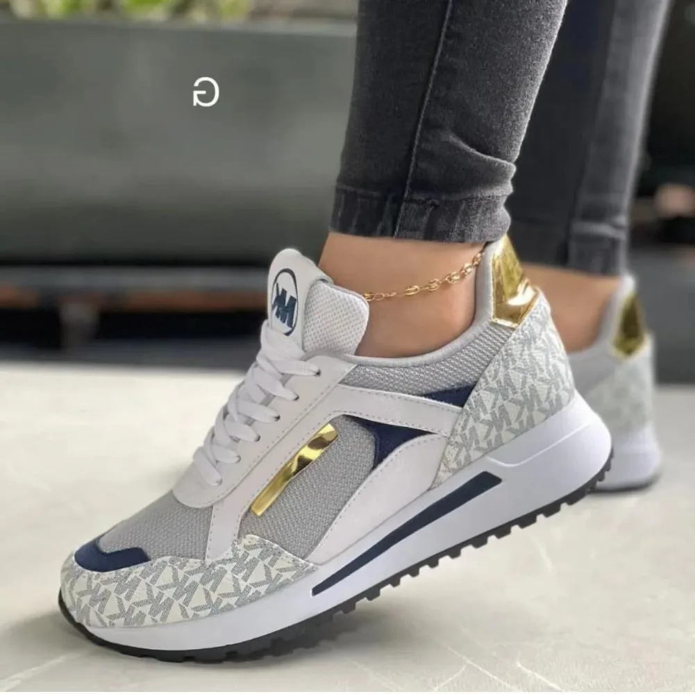 Color: Chocolate, Shoe Size: 43 - 2024  Women Shoes Spring New Fashion Wedges Casual Sneakers Female Platform Black White Women's Vulcanize Shoes