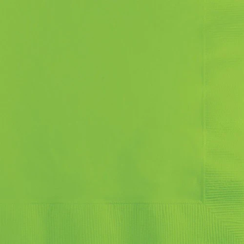 Fresh Lime Beverage Napkins - Pack of 50