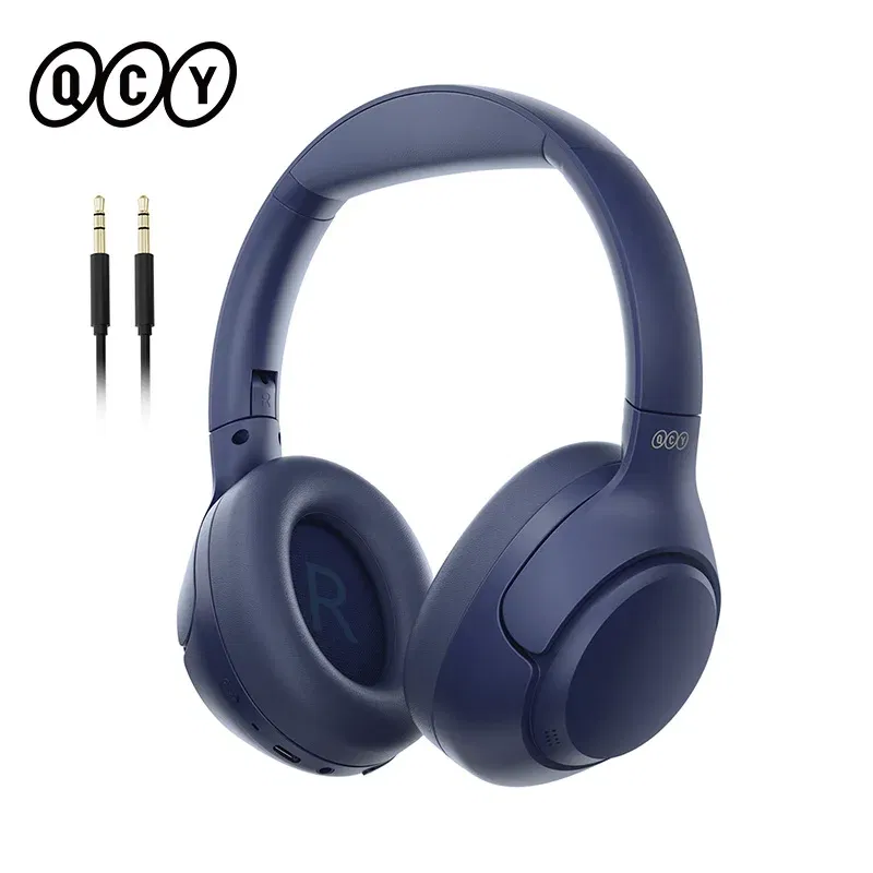 Color: green, Ships From: CHINA - New! H3 ANC Wireless Headphones Bluetooth 5.4 Hi-Res Audio Over Ear Headset 43dB Hybrid Active Noise Cancellation Earphones 60H