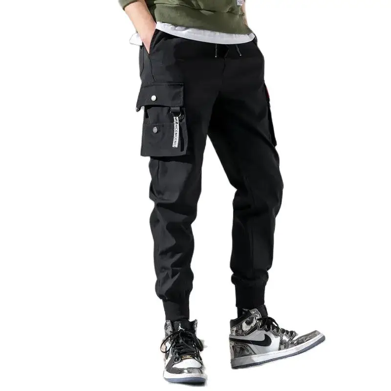 Color: SKY BLUE, Size: XXXL - New Men Cargo Tactical Pants Work Combat Multi-pockets Casual Training Trousers Overalls Clothing Joggers Hiking Mens Cargo Pant