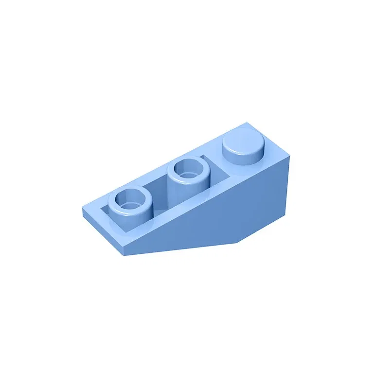 Color: NAVY - Gobricks GDS-596 Slope, Inverted 33 3 x 1 compatiblewith lego 4287 pieces of children's toys Assembles Building Blocks Technical