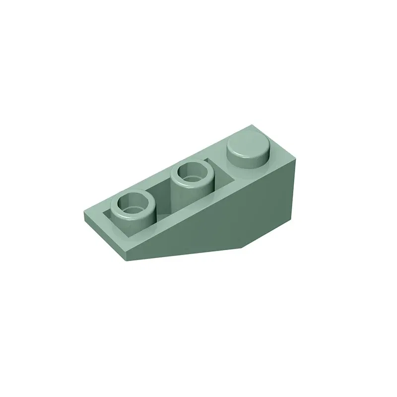 Color: NAVY - Gobricks GDS-596 Slope, Inverted 33 3 x 1 compatiblewith lego 4287 pieces of children's toys Assembles Building Blocks Technical