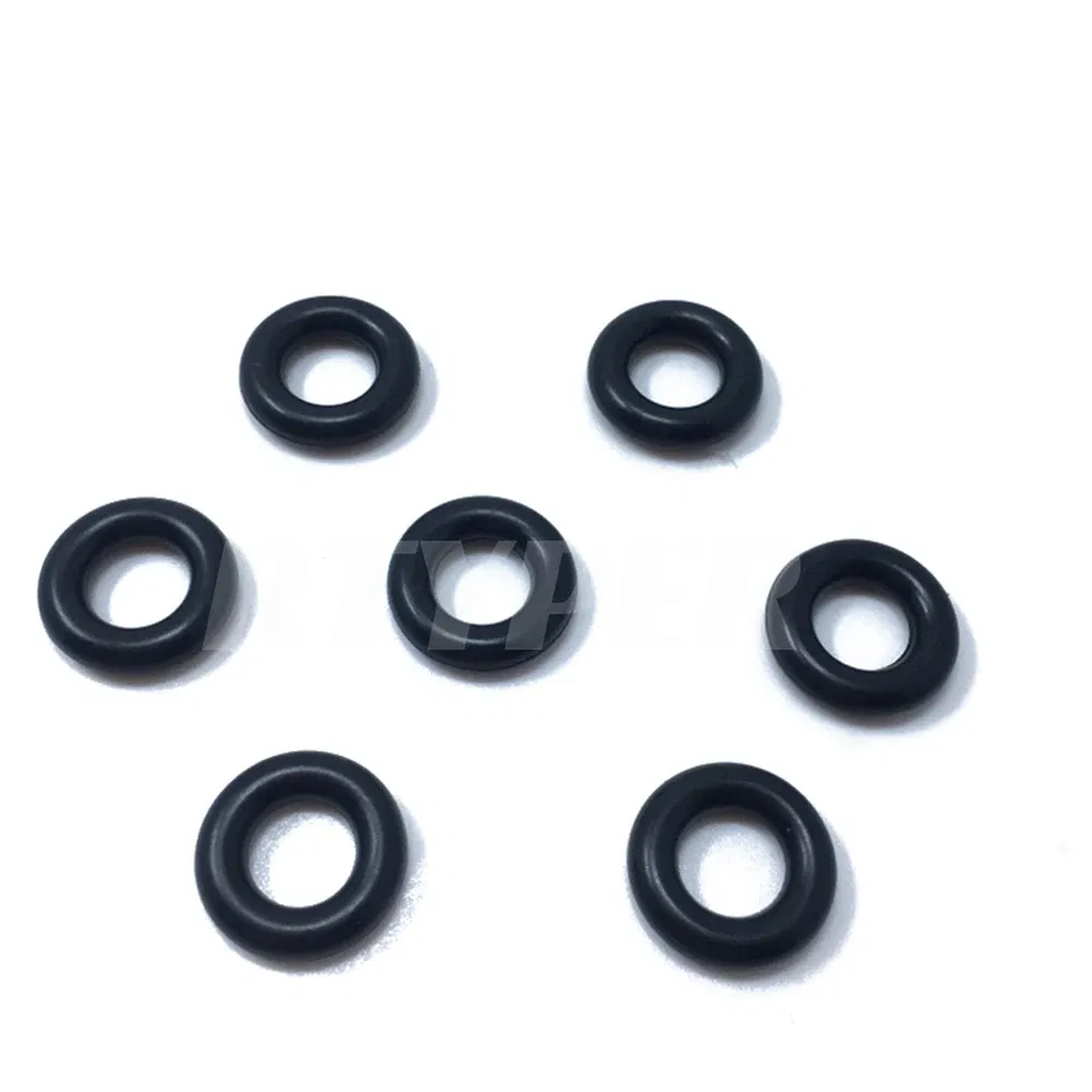 Color: Red - 100pieces Universal Rubber Orings 7.52*3.53 21018 For Bosch 1280210796 Audi A4 S4 BMW