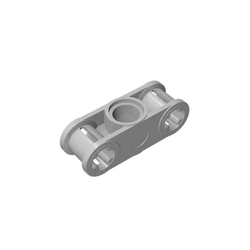 Color: Gold - MOC PARTS GDS-935 Technical, Axle and Pin Connector Perpendicular 3L with Center Pin Hole compatible with lego 32184