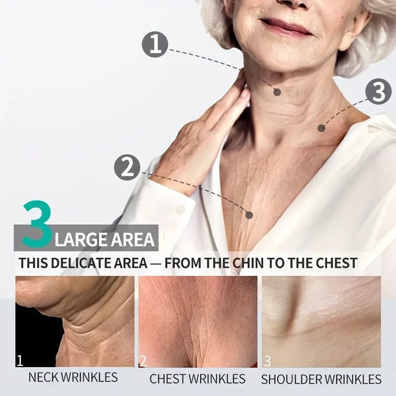 Neck Firming Cream for Women with Roller