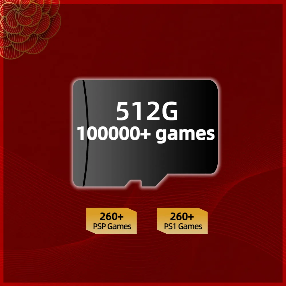 Color: PURPLE, Ships From: CHINA - Game Card For Anbernic RG353V RG353VS Memory TF Plug&Play Pre-install Retro Games PSP PS1 SD portable High Speed Card 1Tb 512G