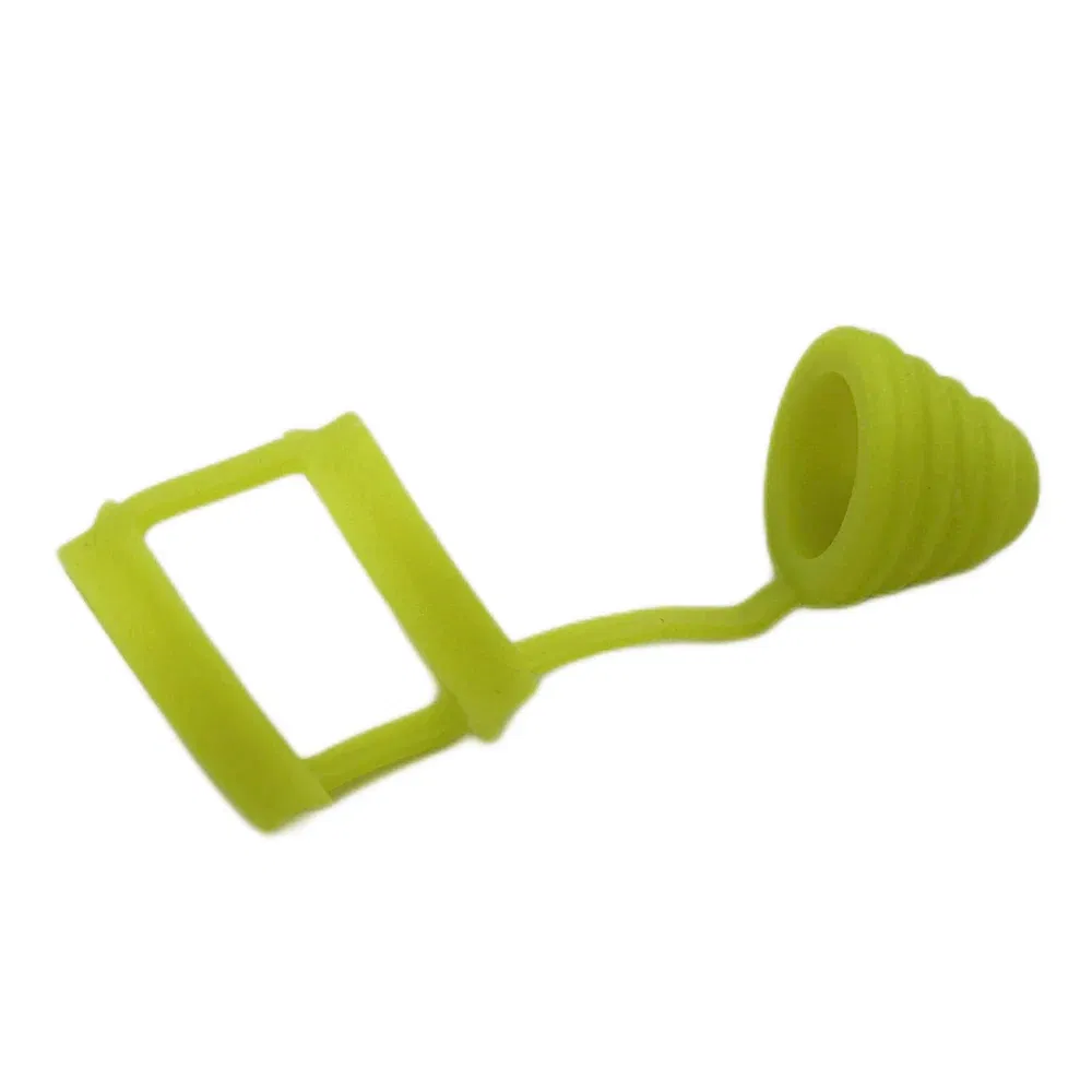 Color: Black - 810 Silicone Rubber Band Fat Bubble Glass Ring Dust Cap Covers for 810 Drip Mouthpiece