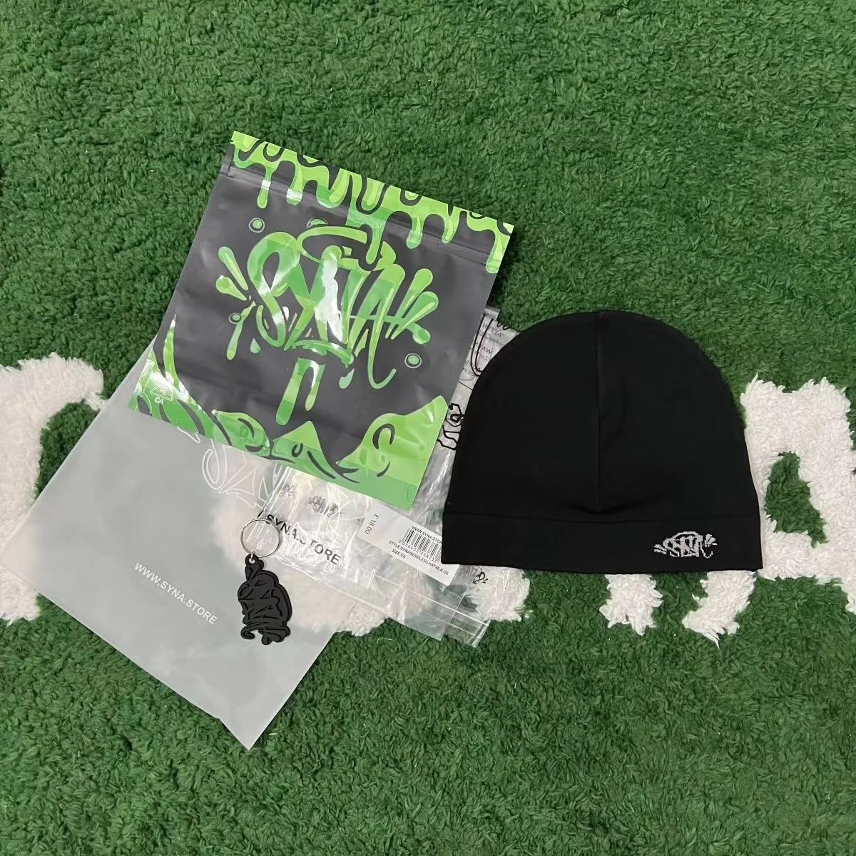 Color: Blue - Syna Running Cap Syna World Skull Hat2023 New Knitting Syna Beanie Hat MenWomen Paragraph Quality Cap Y2kWarm Beanies