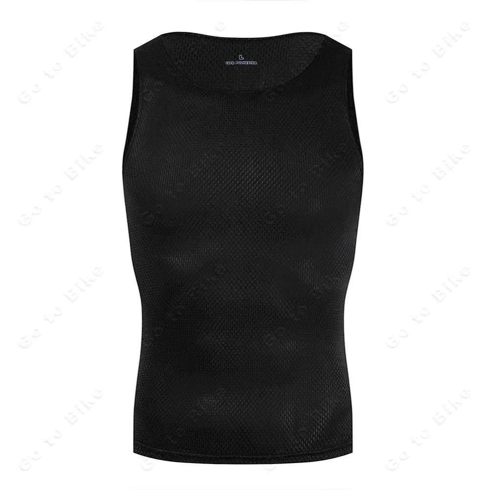 Color: Gold, Size: XL - Colorful Cycling Base Layer Cycling Undershirt Quick Dry Underwear Cycling Sleeveless Jersey High Elastici MTB Road Bike Jerseys