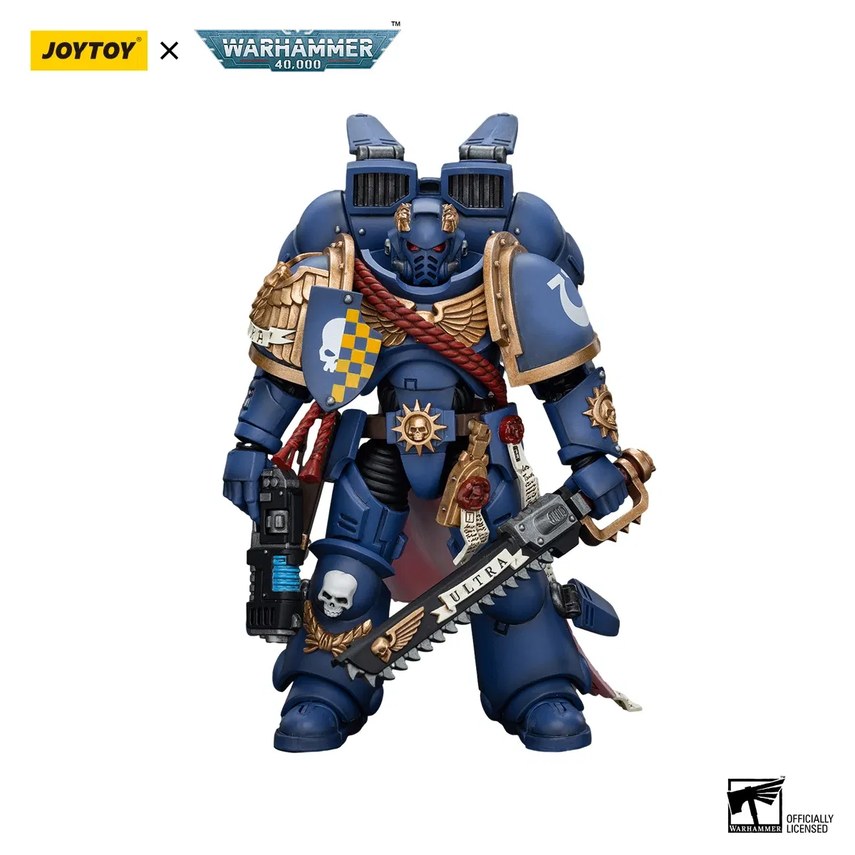 Color: Pink - [IN-STOCK]JOYTOY Warhammer 40K 1/18 Action Figures Ultramarines Lieutenant Titus&Remus Ventanus&Intercessors&Jump Pack  Model