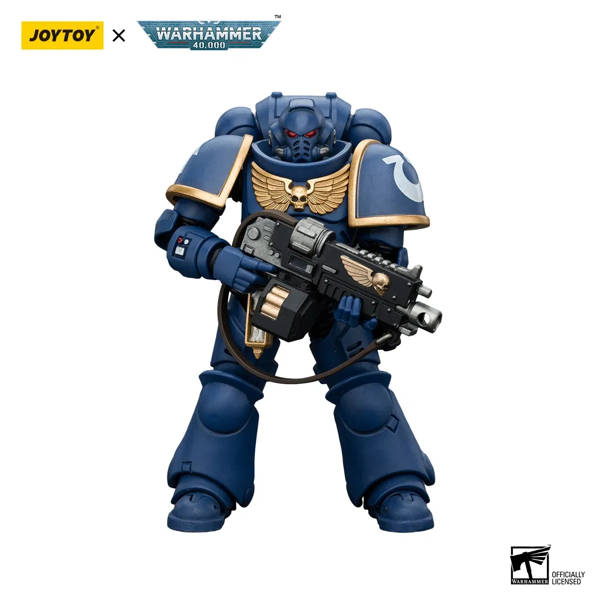Color: Pink - [IN-STOCK]JOYTOY Warhammer 40K 1/18 Action Figures Ultramarines Lieutenant Titus&Remus Ventanus&Intercessors&Jump Pack  Model