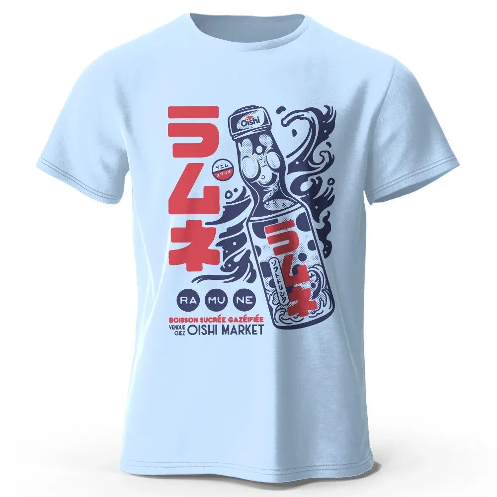 Color: WHITE, Size: L - Men's Anime Character Printed 100% Cotton T-Shirt, Soft Fabric Round Neck Short Sleeve Tee, Unisex Harajuku