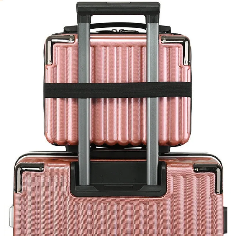 Color: MULTI - Mini Luggage Travel Bag Handbag Shoulder Bag Fashion Makeup Case 14 Inch Backpack Multifunctional Portable PC Bags Hand Bags