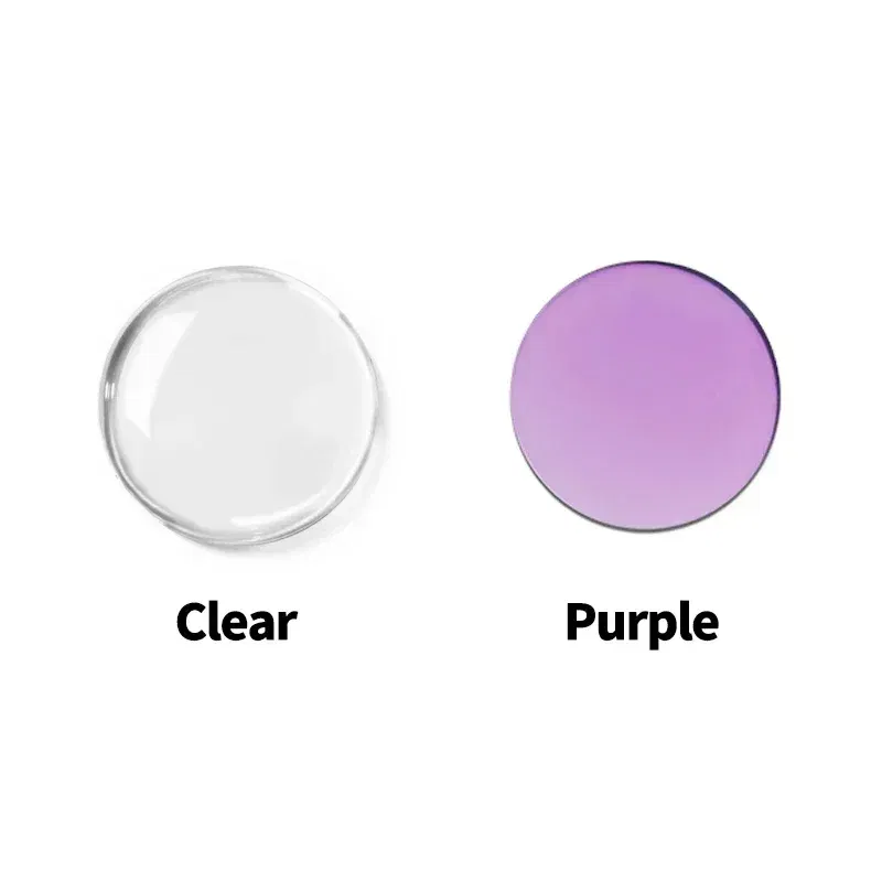 Lenses Color: Red, Lens Index: 1.74 - Aspheric Prescription Progressive Photochromic Lenses multifunctional Indoor Outdoor Chameleon Gray Brown Astigmatism