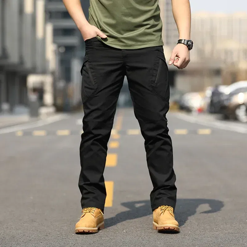 Color: army green, Size: S - Archon X9 Tactical Pants Slim Fit Waterproof Camouflage Training Pants Spring Autumn Breathable Waterproof Overalls Loose Wear