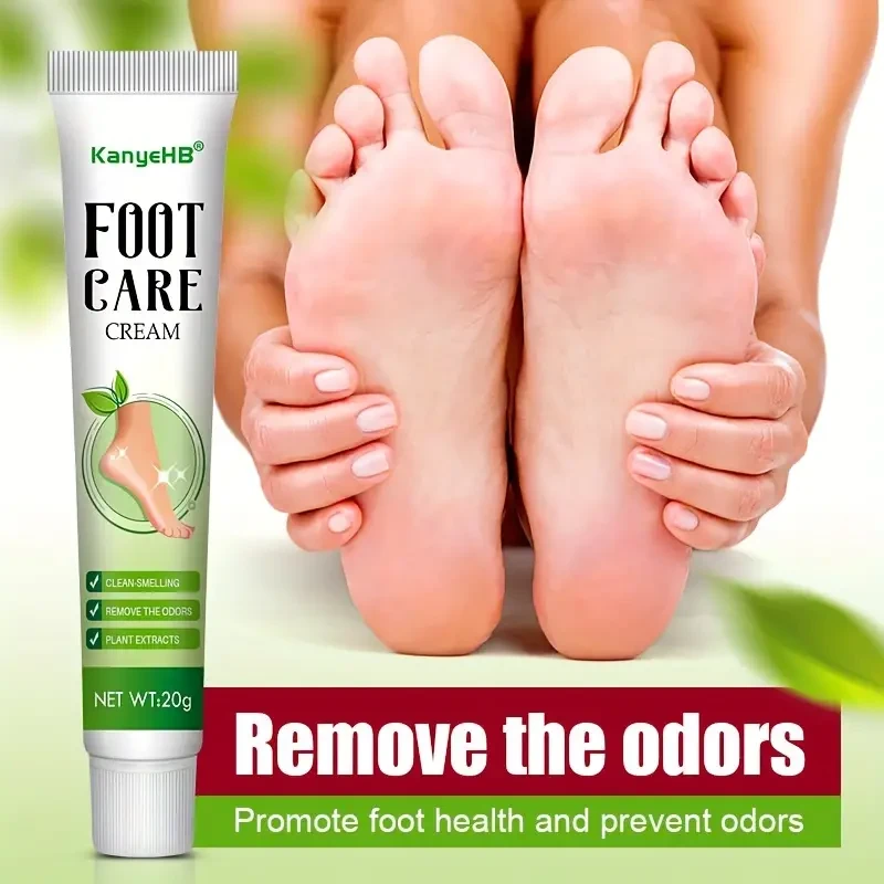 Foot Deodorant Cream - Long-Lasting Odor Prevention and Sweat Control