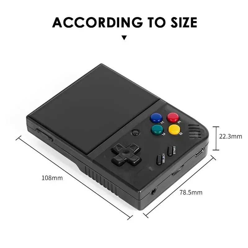 Color: Gold, Bundle: Bundle 2 - MIYOO Mini Plus Portable Retro Handheld Game Console V2 Mini+ IPS Screen Classic Video Game Console Linux System Children's Gift