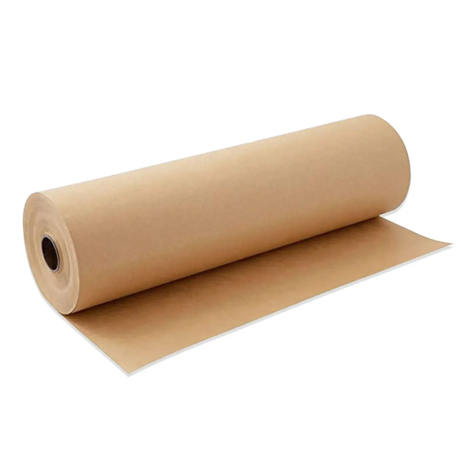 Color: Red - Brown kraft Paper Rolls, Gift Wrapping, Wrapping Paper, Shipping, Bulletin Boards, Crafts, DIY Making