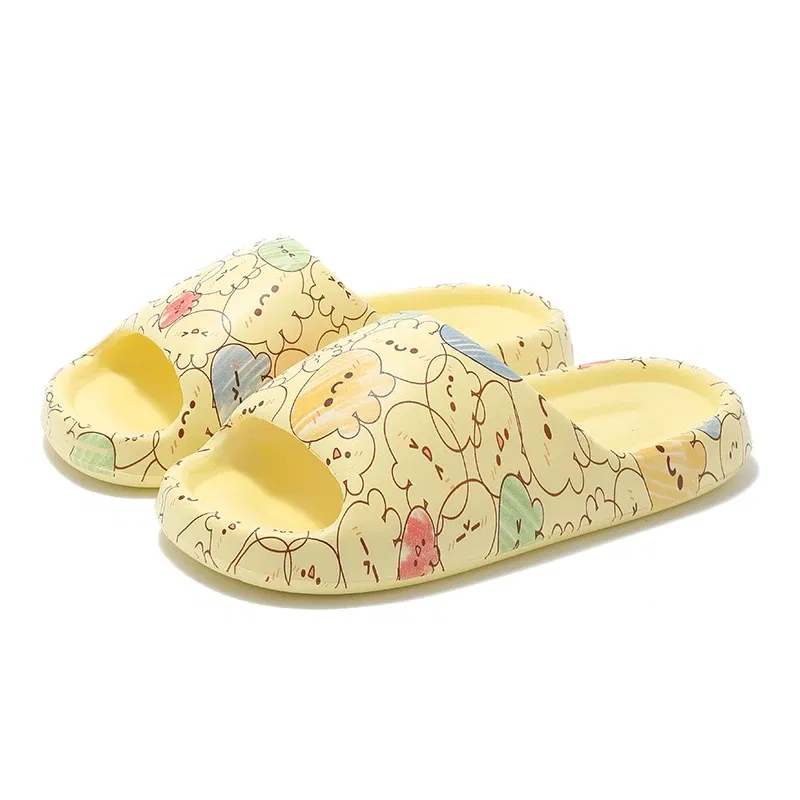 Color: Grape, Shoe Size: 36-37 - Women's Slippers Fashion Light EVA Soft Home Sole Slipper Bathroom Anti-Slip Casual Indoor Slipper Beach Sandal Flip-Flops