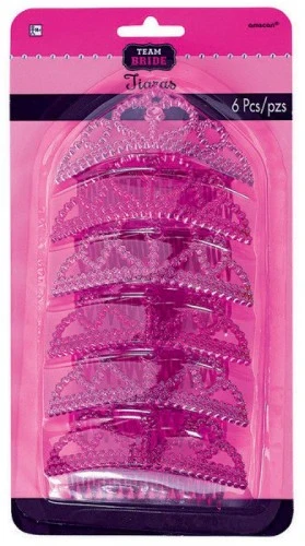 Bachelorette Mini Tiara (6 units) - Pack of 6