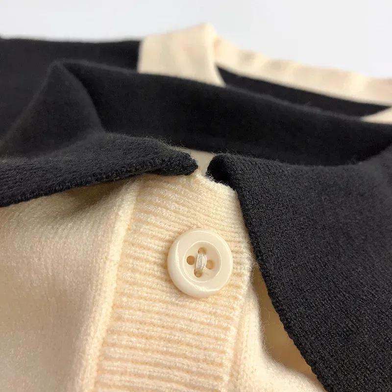 Color: black, Kid Size: 5 - 2025 Autumn New Children Long Sleeve Striped Sweater Cotton Boys Knitted Shirts Cute Baby Casual Knit Sweater Kids Clothes