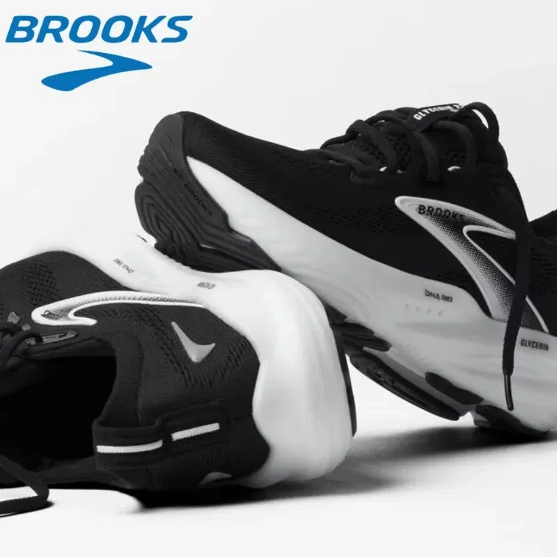 Color: Brown, Shoe Size: 42 - Original Brooks Men?™s & Women?™s  Glycerin 22 Neutral Marathon Professional Running & Walking Shoe Casual Sneakers