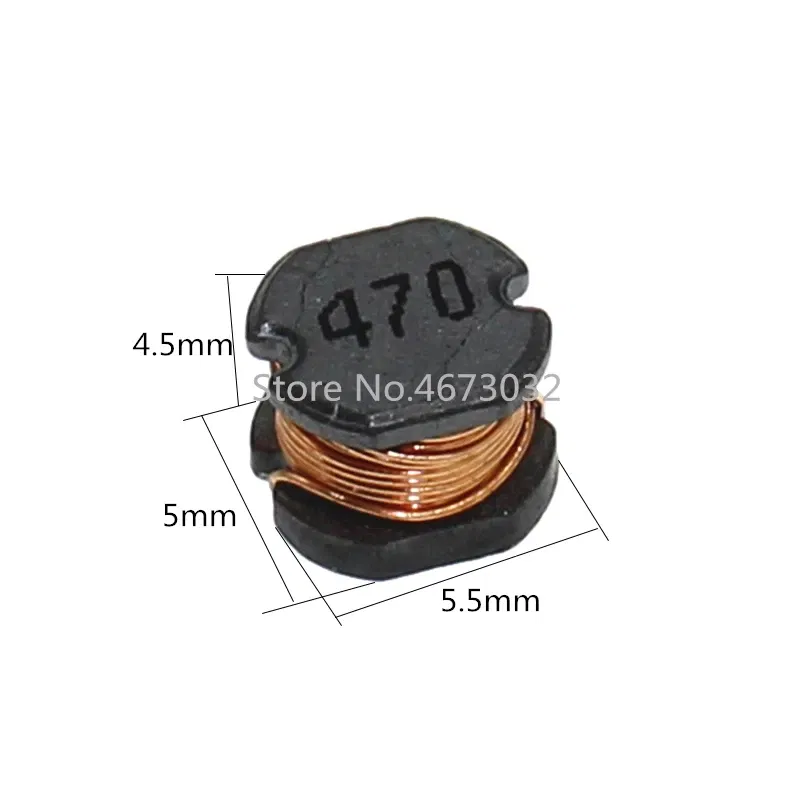 Volume: 20 - 20PCS Inductor CD54 Power Inductance SMD 2.2UH 3.3UH 4.7UH 6.8UH 10UH 15UH 22UH 33UH 47UH 68UH 100UH 150UH 220UH 330UH 470UH