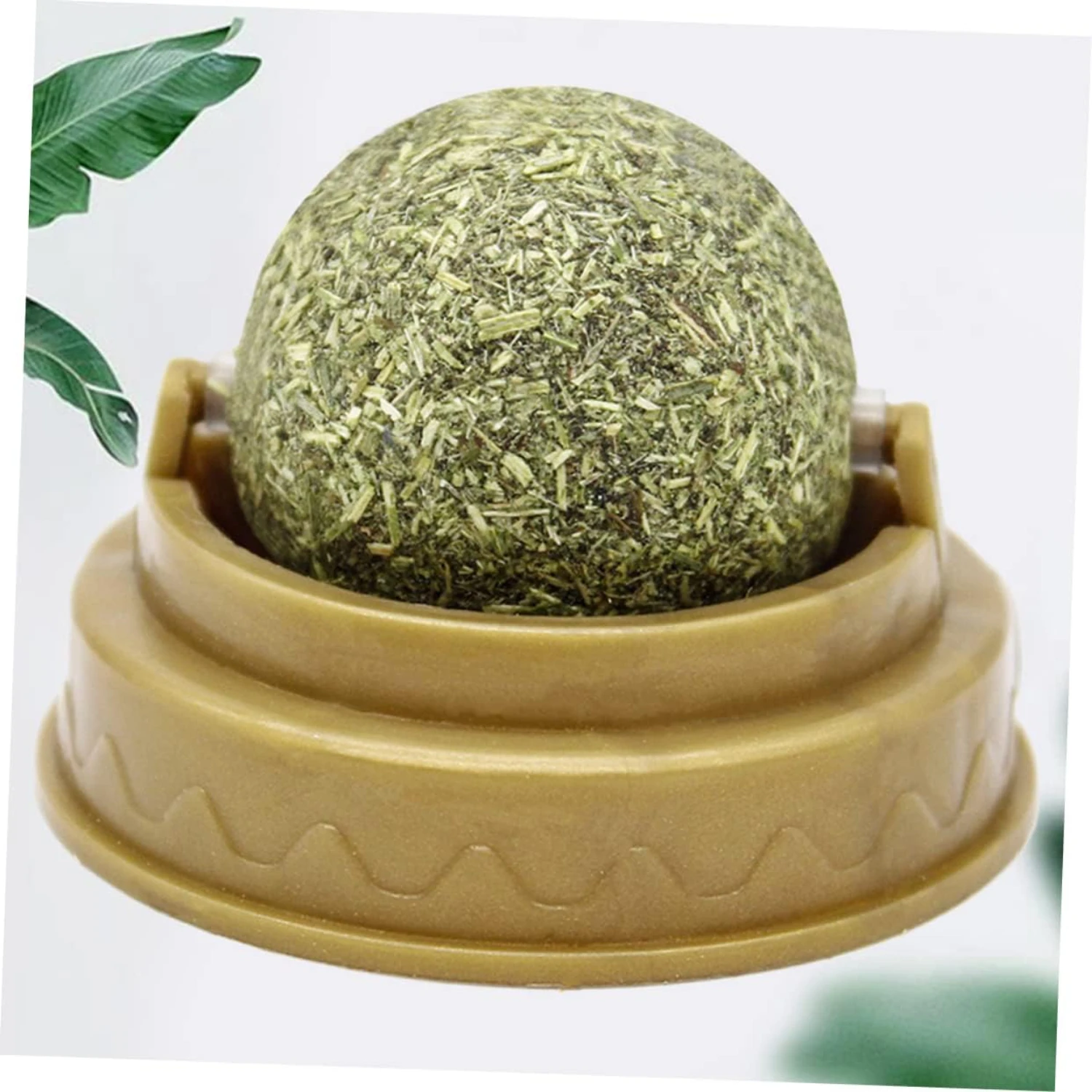 Color: Beige, Ships From: CHINA - Treat Your Feline Friend to Healthy and Happy Times with this Delicious and Unique Catnip Mint Candy Ball Set - A Must-Have Trea