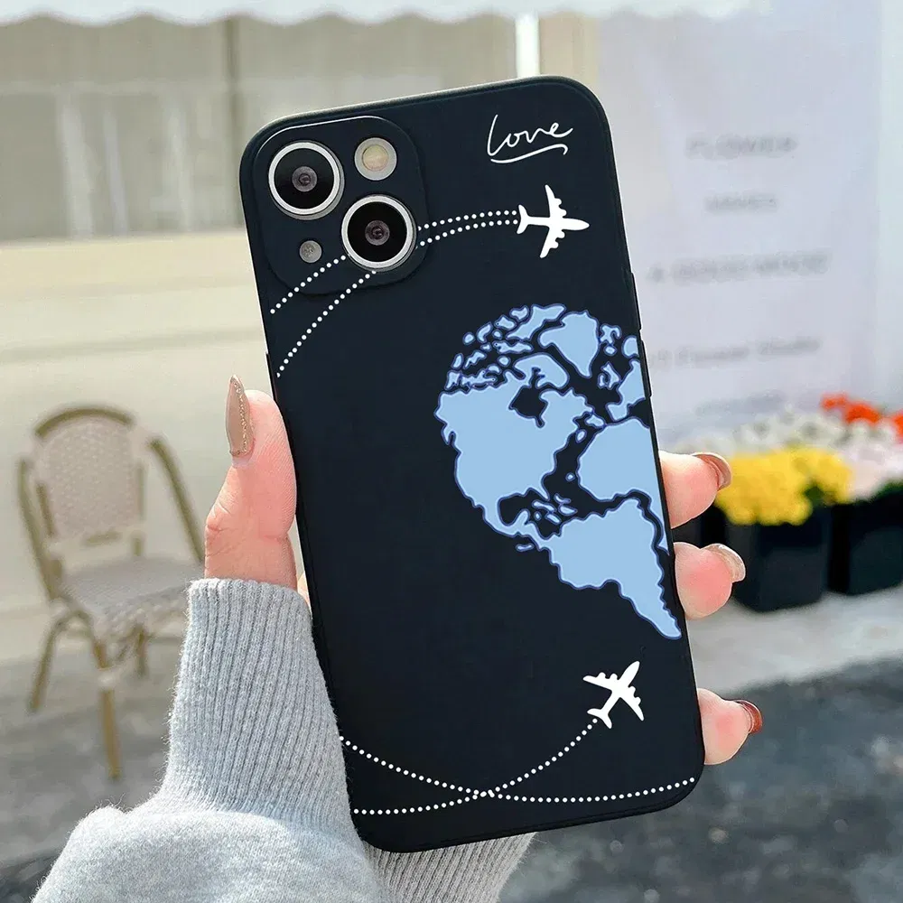 Color: Gold, Material: PC + TPU - Couple Black and White Love Sun Moon Case For Samsung Galaxy S10 S20 S21 S22 S23 S24 FE Plus Ultra Note 20 Silicone Phone Case