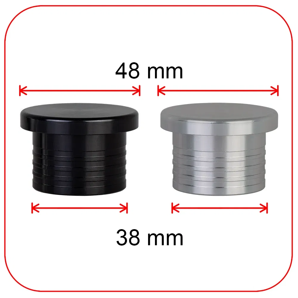 Color: Silver - Size 8mm-32mm Alloy Aluminium Plug blow off valve Bov Blanking Plug Silicone Hose Blanking Plug 8 10 12 14 16 18 20 22 28 30 32