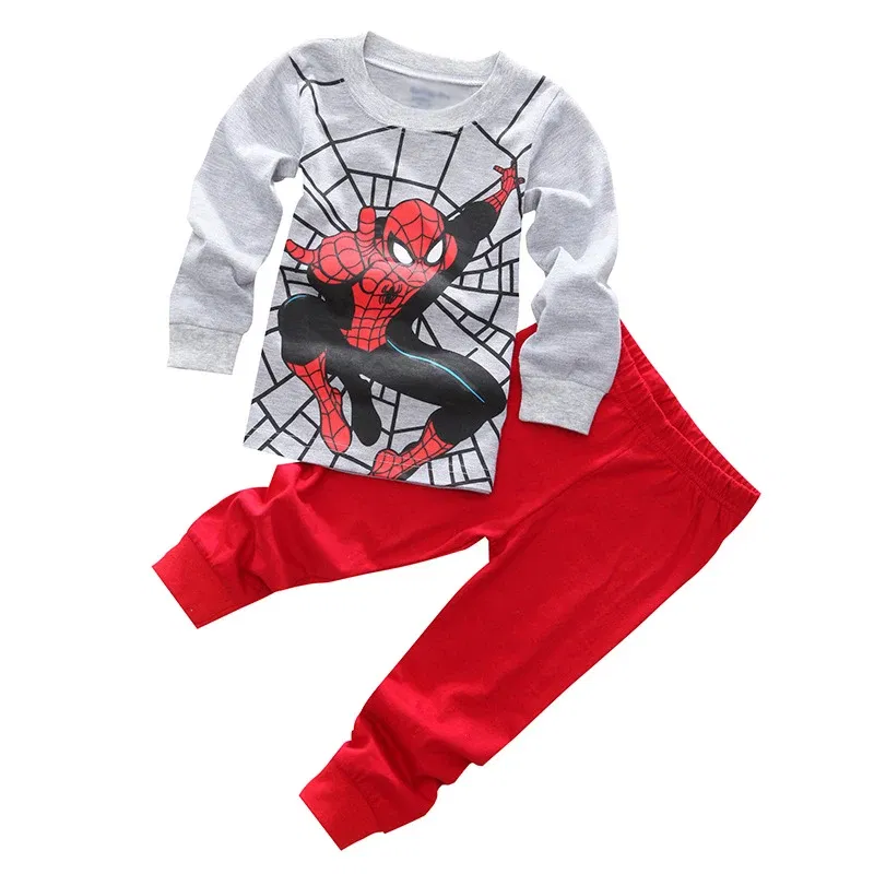 Color: Gold, Kid Size: 7 - kids pajamas set baby pijama boys animal sleepwear girls cute soft nightwear children clothing homewear