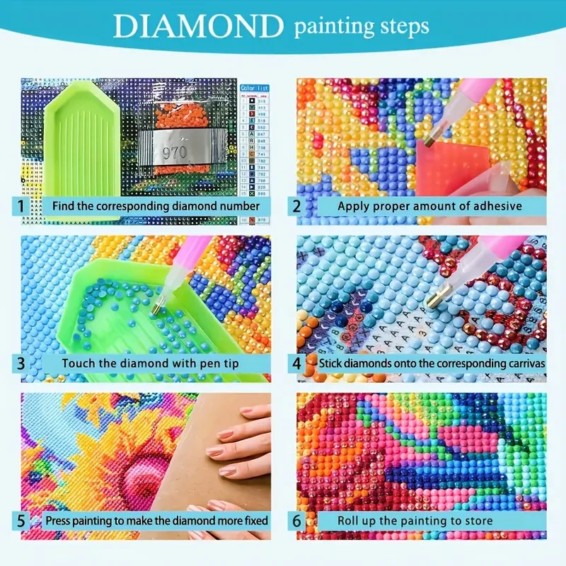 Autumnal Path Landscape 5D DIY Diamond Painting Kit (1pc)