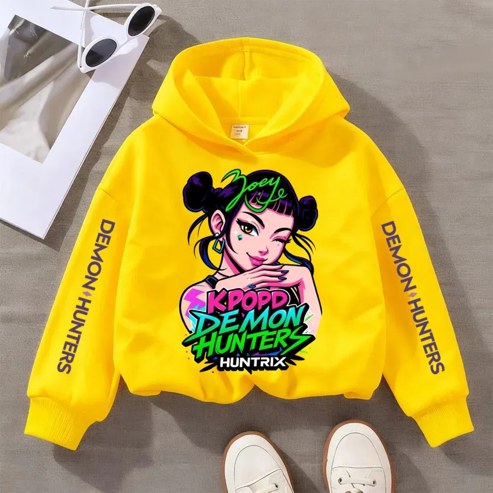 Color: MULTI, Kid Size: 110 - Kpop Witch Hunt Children's clothing, including men's and women's spring and autumn hoodies and fashionable sweatshirts