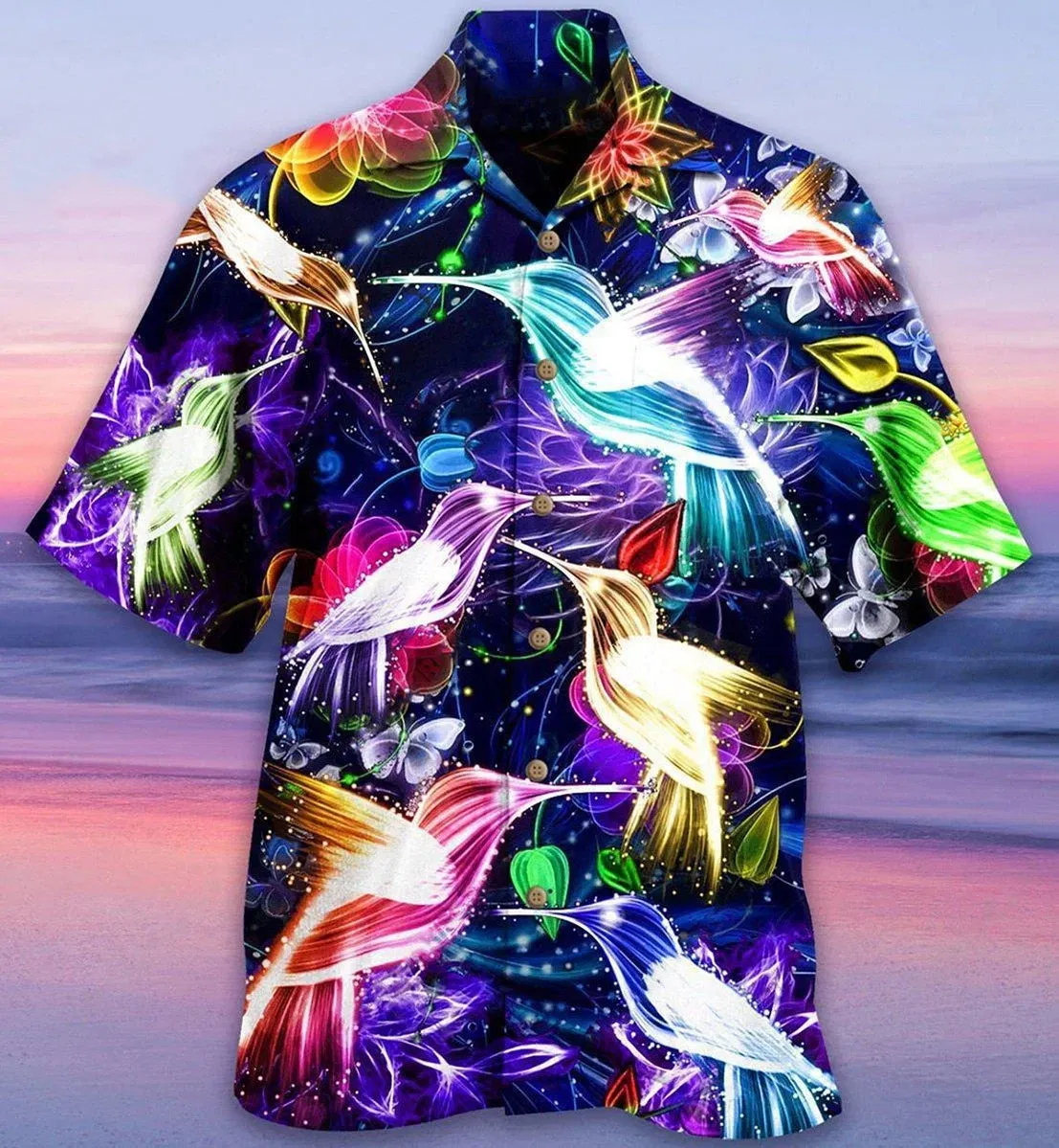 Color: Red, Size: XXL - 2023 Men's Hawaiian Shirts Party Beer Harajuku Oversized Shirt Fashion Printed Short-sleeved Beach Top Tee Men's Clothing Camisa