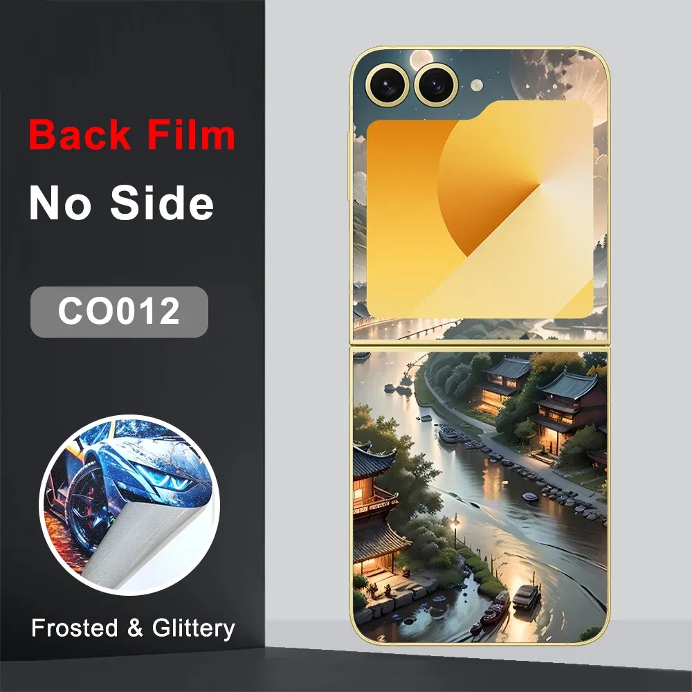 Color: Silver, Bundle: Bundle 19 - CASEKiTTY Skin For Galaxy Z Flip 5 Back Film Samsung Z Flip 6 Sticker Flip 4 3 Protective Decal Wrap Back Cover Screen Protector