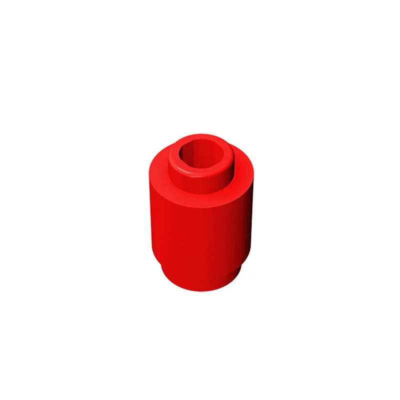 Color: Clear - 50PCS 3062b 30068 35390 3062 Accessories 1x1 Cylindrical Brick DIY Buildings? Blocks Educational Toys City Toy