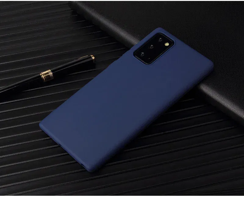 Color: black, Material: Acrylic - Matte Case For Samsung Galaxy A51 A71 S20 Ultra S10 Plus A01 A31 A81 A91 A10 A20 A30 A40 A50 A70 Solid Color Silicone Cover