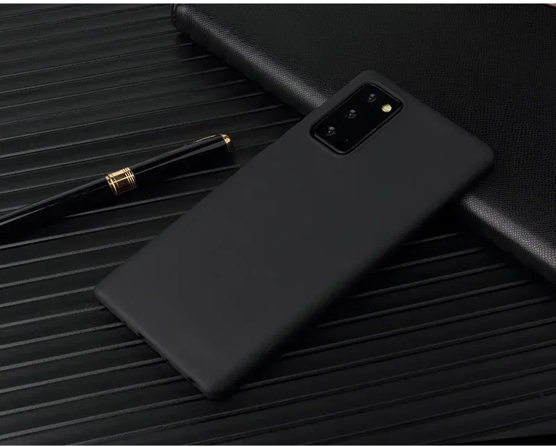 Color: black, Material: Acrylic - Matte Case For Samsung Galaxy A51 A71 S20 Ultra S10 Plus A01 A31 A81 A91 A10 A20 A30 A40 A50 A70 Solid Color Silicone Cover